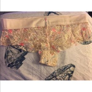 Pink Victoria’s secret pantie